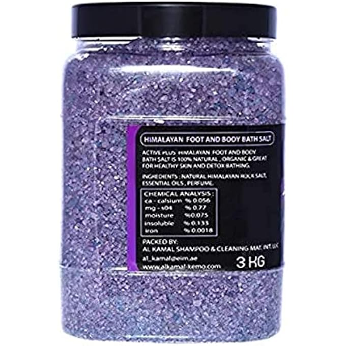 Active Plus Himalayan Foot and Body Bath Salt - Purple, 3 Kg - Image 2